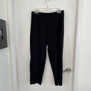 Black Eileen Fischer Lantern Pants